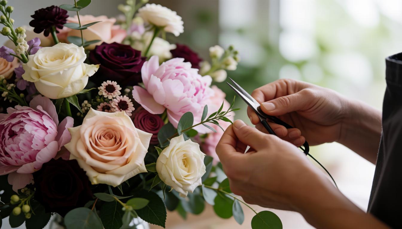 Flowers planned with care